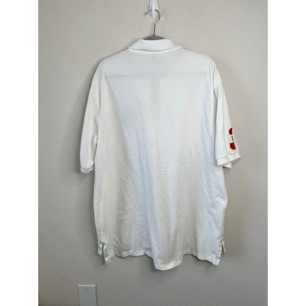 Polo Ralph Lauren Big Pony Polo Shirt Men's 2XLT Tall White Short‎ Sleeve Golf